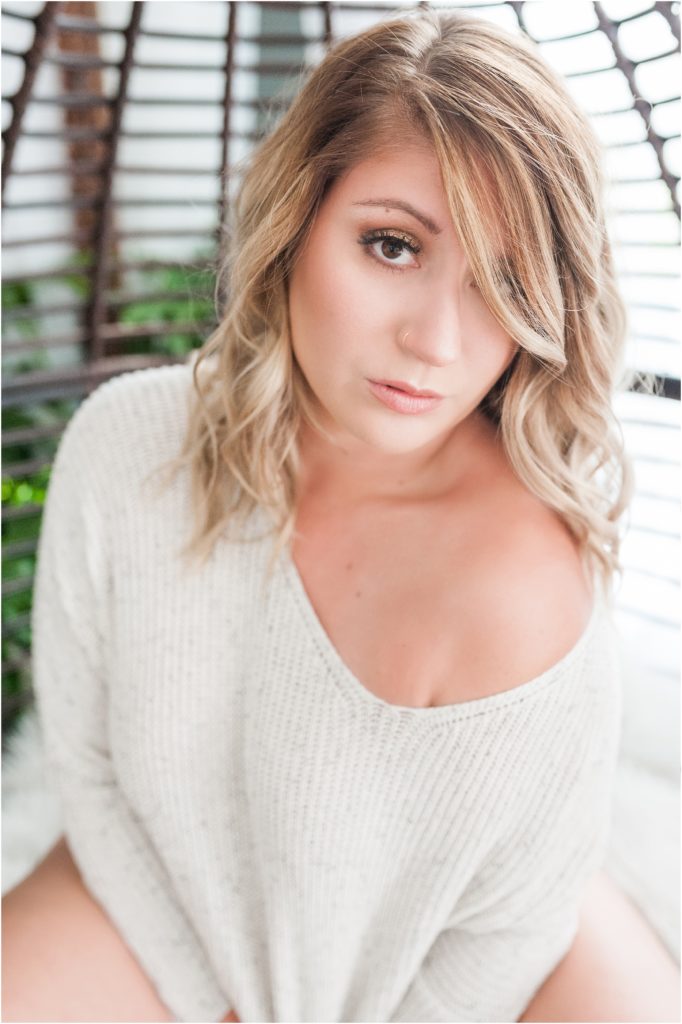 Megan | Studio Boudoir Session || Des Moines Boudoir Photographer